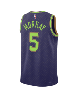 Dejounte Murray #5 Maillot New Orleans Pelicans Purple City Edition