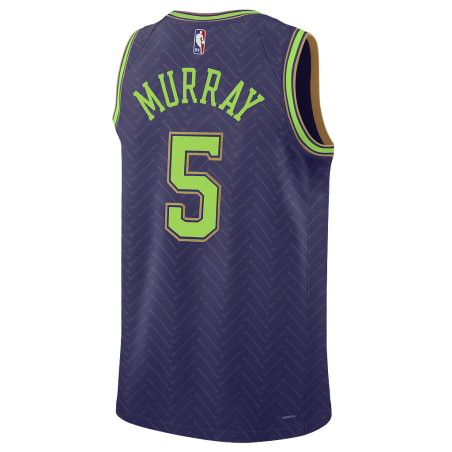 Dejounte Murray #5 Maillot New Orleans Pelicans Purple City Edition