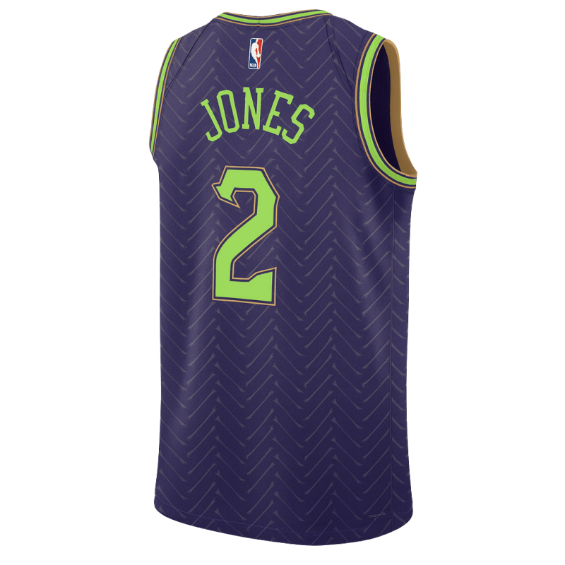 Herbert Jones #2 Maillot New Orleans Pelicans Purple City Edition