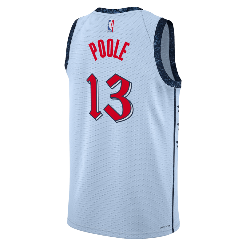 Jordan Poole #13 Maillot Washington Wizards Blue City Edition