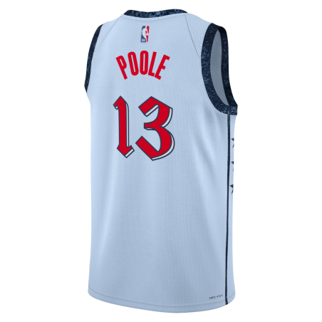 Jordan Poole #13 Maillot Washington Wizards Blue City Edition