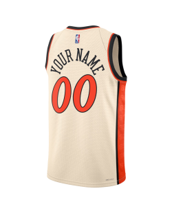Maillot personnalisé Detroit Pistons White City Edition