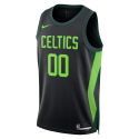 Maillot personnalisé Boston Celtics Black City Edition