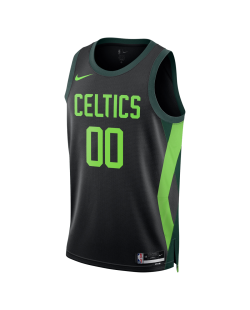 Maillot personnalisé Boston Celtics Black City Edition