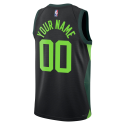 Maillot personnalisé Boston Celtics Black City Edition