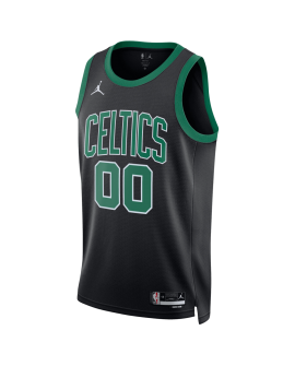 Maillot de déclaration noir personnalisé des Boston Celtics