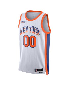 Maillot personnalisé New York Knicks White City Edition