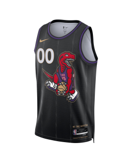 Maillot personnalisé des Raptors de Toronto Black City Edition