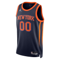 Maillot personnalisé de déclaration de la marine des New York Knicks