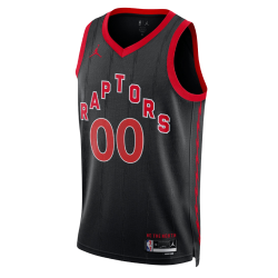 Maillot personnalisé avec déclaration noire des Raptors de Toronto