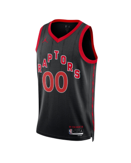 Maillot personnalisé avec déclaration noire des Raptors de Toronto