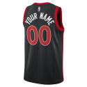 Maillot personnalisé avec déclaration noire des Raptors de Toronto