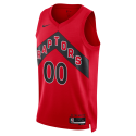 Maillot personnalisé avec icône rouge des Raptors de Toronto