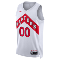 Maillot personnalisé de l'association blanche des Raptors de Toronto