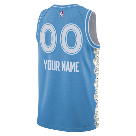 Maillot personnalisé Cleveland Cavaliers Blue City Edition
