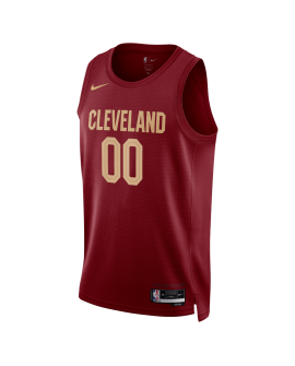Maillot personnalisé icône bordeaux des Cleveland Cavaliers