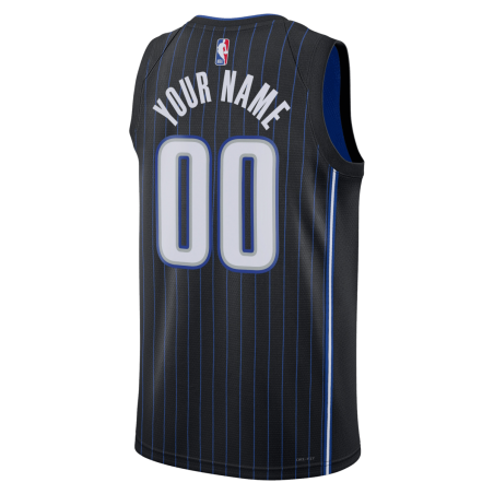Maillot personnalisé Orlando Magic Black Icon