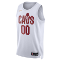 Maillot personnalisé de l'association blanche des Cleveland Cavaliers