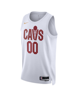 Maillot personnalisé de l'association blanche des Cleveland Cavaliers