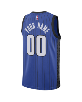 Maillot personnalisé Orlando Magic Blue Statement