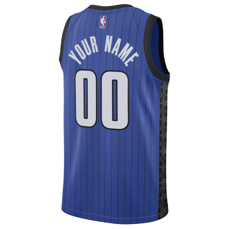 Maillot personnalisé Orlando Magic Blue Statement