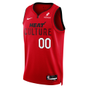 Maillot personnalisé Miami Heat Culture Red City Edition
