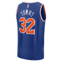 Karl-Anthony Towns #32 Maillot Icon Bleu des New York Knicks