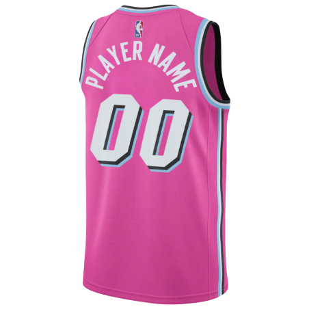 Maillot personnalisé Miami Heat Pink Sunset Vice