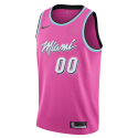 Maillot personnalisé Miami Heat Pink Sunset Vice