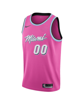 Maillot personnalisé Miami Heat Pink Sunset Vice