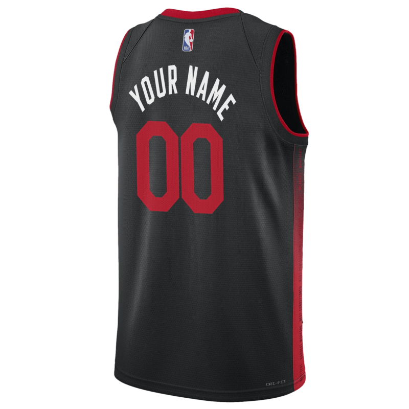 Maillot personnalisé Miami Heat Culture Black City Edition