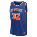 Karl-Anthony Towns #32 Maillot Icon Bleu des New York Knicks