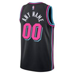 Maillot personnalisé Miami Heat Black Vice Nights