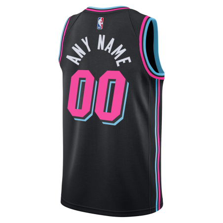 Maillot personnalisé Miami Heat Black Vice Nights