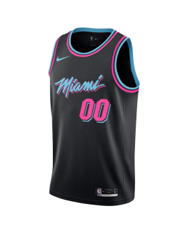 Maillot personnalisé Miami Heat Black Vice Nights