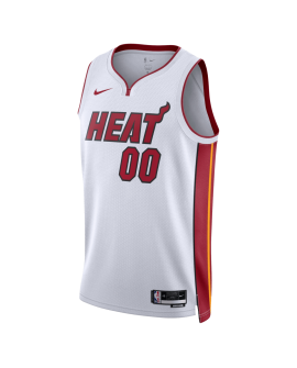 Maillot personnalisé de l'association blanche des Miami Heat