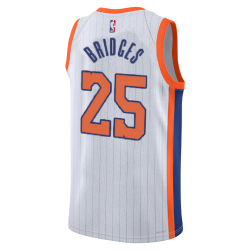 Mikal Bridges #25 Maillot New York Knicks White City Edition