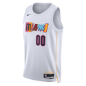 Maillot Mashup blanc Miami Heat personnalisé