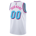 Maillot personnalisé Miami Heat White City Edition