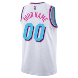 Maillot personnalisé Miami Heat White City Edition