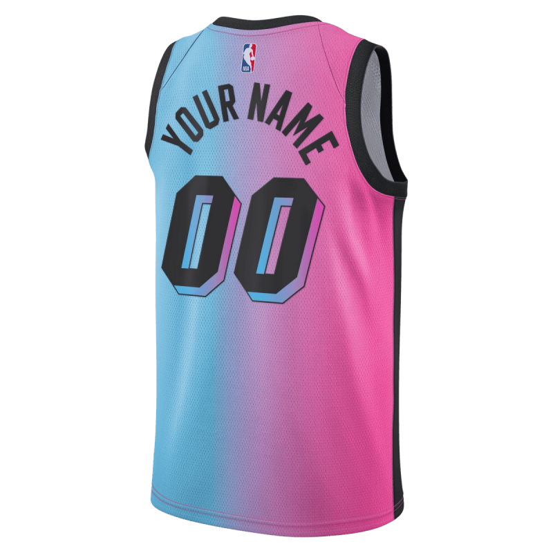 Maillot ViceVersa personnalisé des Heat de Miami