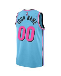 Maillot ViceWave bleu Miami Heat personnalisé