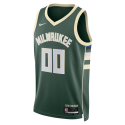 Maillot personnalisé Milwaukee Bucks Hunter Green Icon