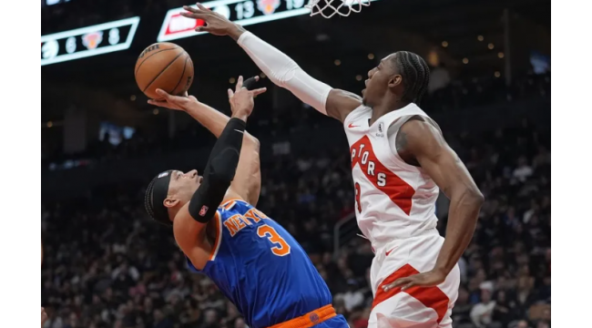 RJ Barrett prospère aux deux extrémités du plancher alors que les Raptors affrontent les Rockets