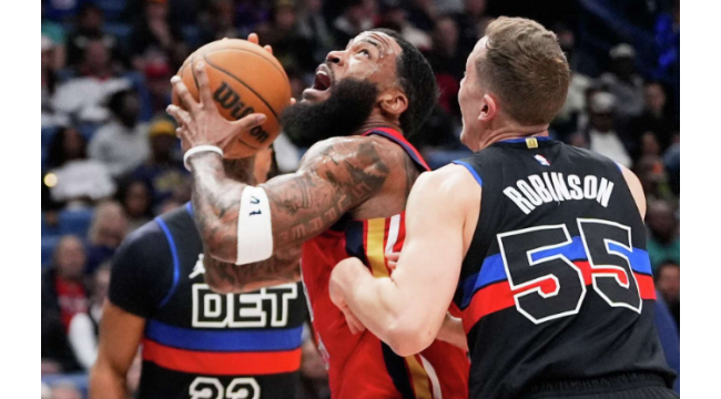 Les Pistons ne reculent jamais en croisière pour la quatrième victoire consécutive, 112-104 sur les Pelicans en difficulté