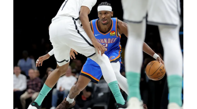 Thunder bat malheureux Nets pour la 10ème victoire consécutive