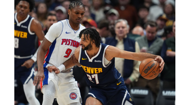 Tobias Harris et Cade Cunningham marquent 22 points chacun alors que les Pistons repoussent les Nuggets 109-107
