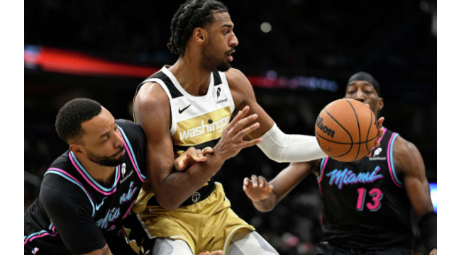 Jakucionis a frappé 6 3-pointeurs sans manquer dans le romp 132-101 des Heat sur les Wizards