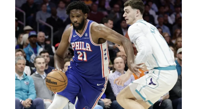 Joel Embiid, les 76ers vont gagner, finir la série de 5 matchs des Hornets
