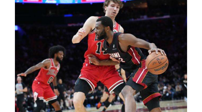 Chaleur construire 54 points d'avance, rouler devant les Bulls 134-91 avec Adebayo, Larsson marquant chacun 20